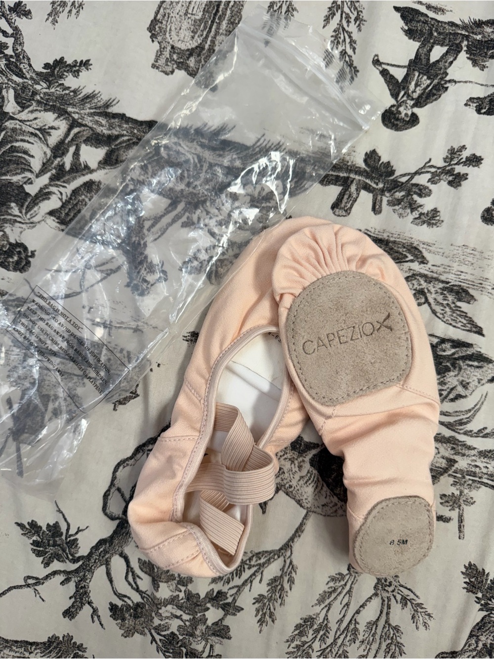 Capezio Hanami Canvas Ballet Flats - Pink